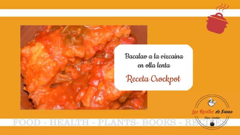 bacalao a la vizcaína en crockpot