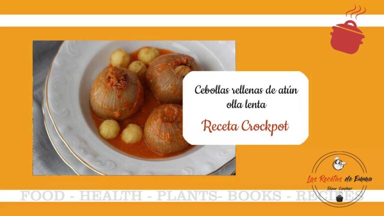 cebollas rellenas en Crockpot