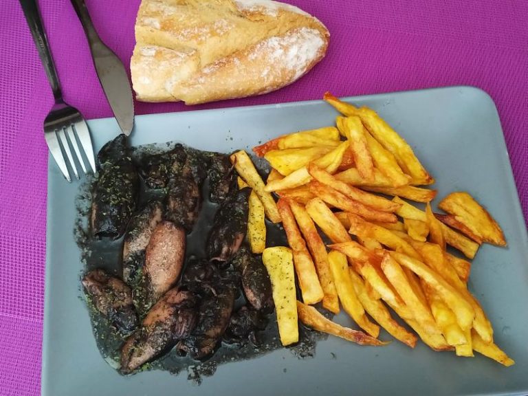 Calamares en su tinta receta casera de mi madre