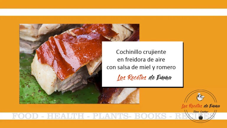 Cochinillo Crujiente en freidora de aire con Salsa de Romero y Miel