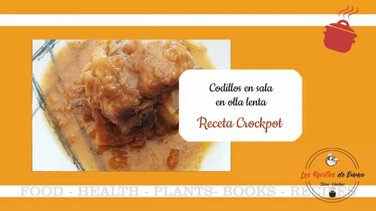 Receta de Codillos en salsa con Crockpot