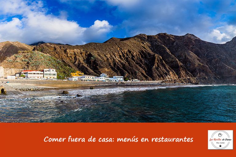Variedad de Menús comida fuera de casa
