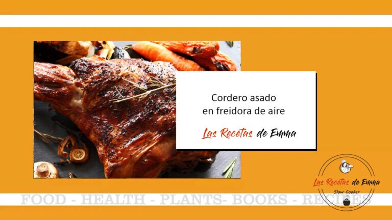 Paletilla de Cordero asado en freidora de aire
