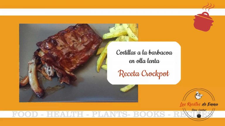 Costillas a la barbacoa en CrockPot
