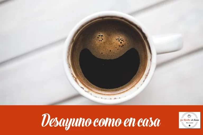 Desayuno como en casa