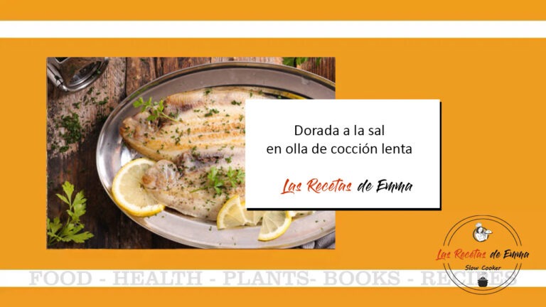 Dorada a la sal en olla lenta