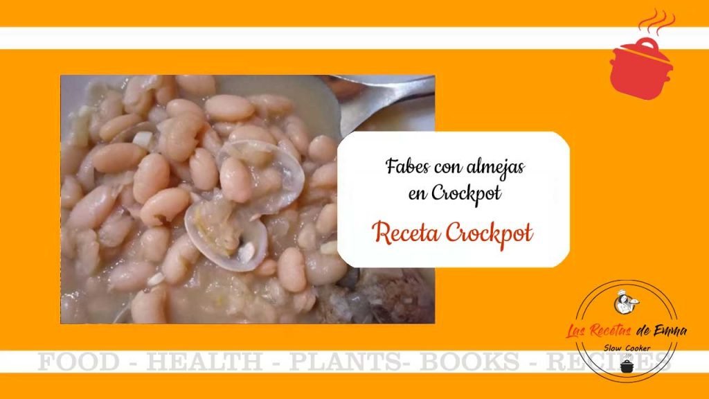 fabes con almejas crockpot