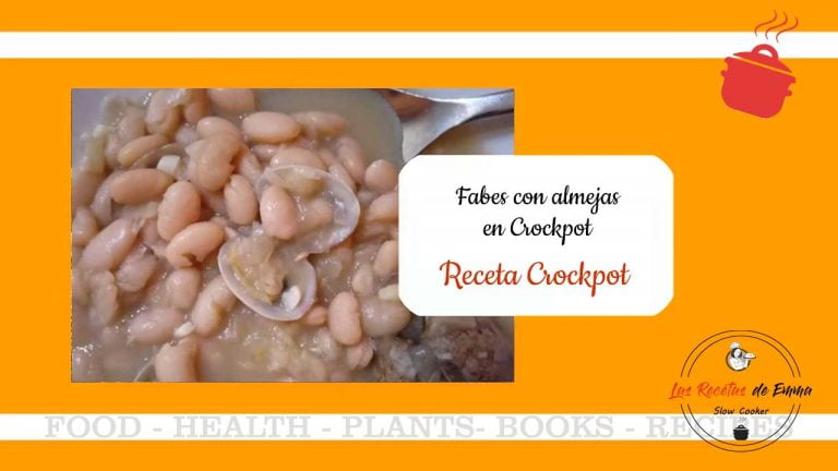 fabes con almejas crockpot