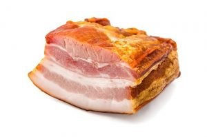 Lomo de cerdo con bacón