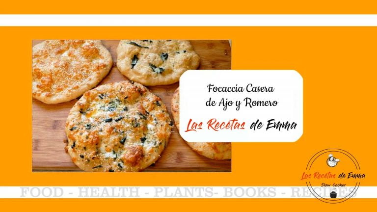 Focaccia Casera de Ajo y Romero