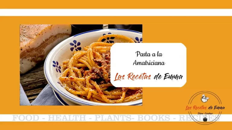 receta de pasta a la amatriciana