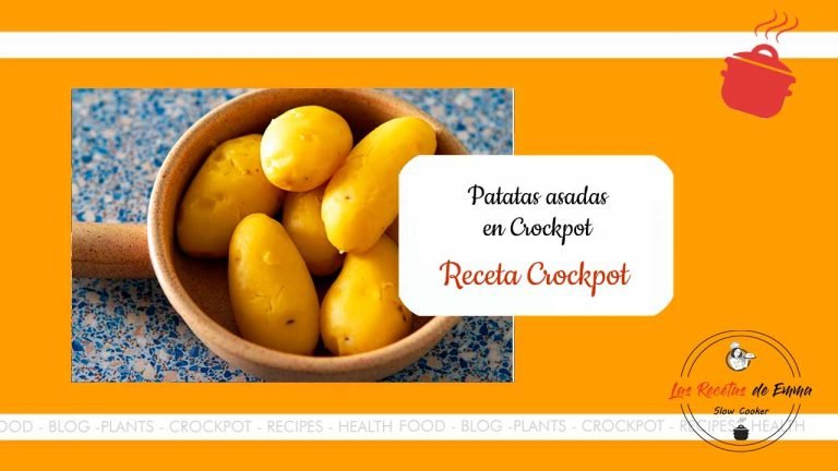 Como hacer PATATAS asadas perfectas en olla lenta
