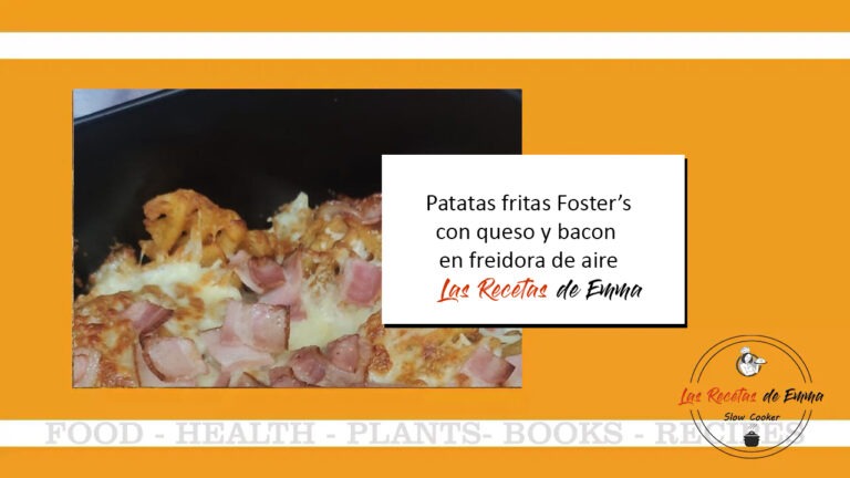 patatas del Foster's Hollywood en freidora de aire