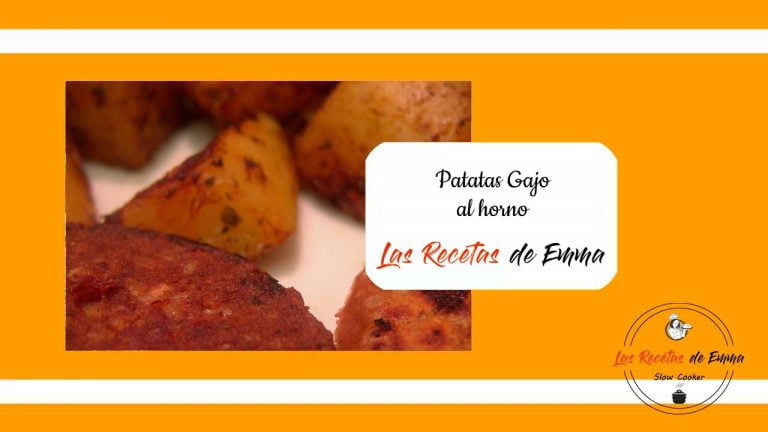 Patatas en gajos al horno