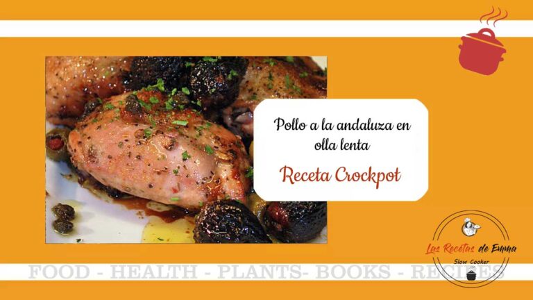 Pollo a la andaluza en Crockpot