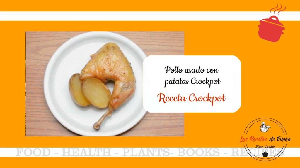 mira como hacer un riquisimo Pollo asado con patatas en Crockpot