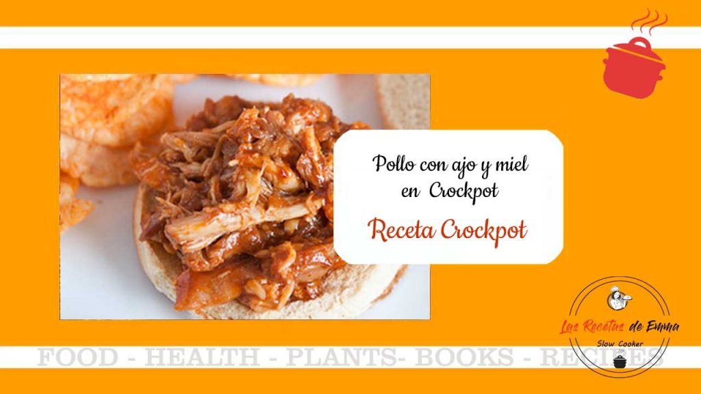 Pollo con Ajo y Miel en Olla de Cocción Lenta