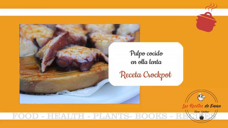 pulpo a la gallega como cocer pulpo en olla lenta