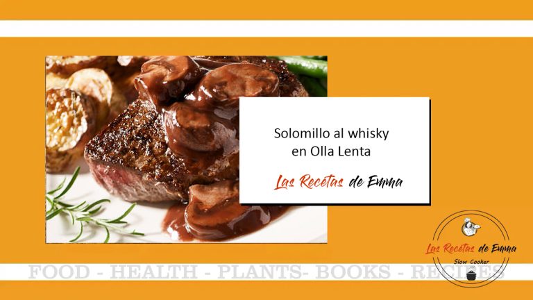 Solomillo al whisky en Crockpot