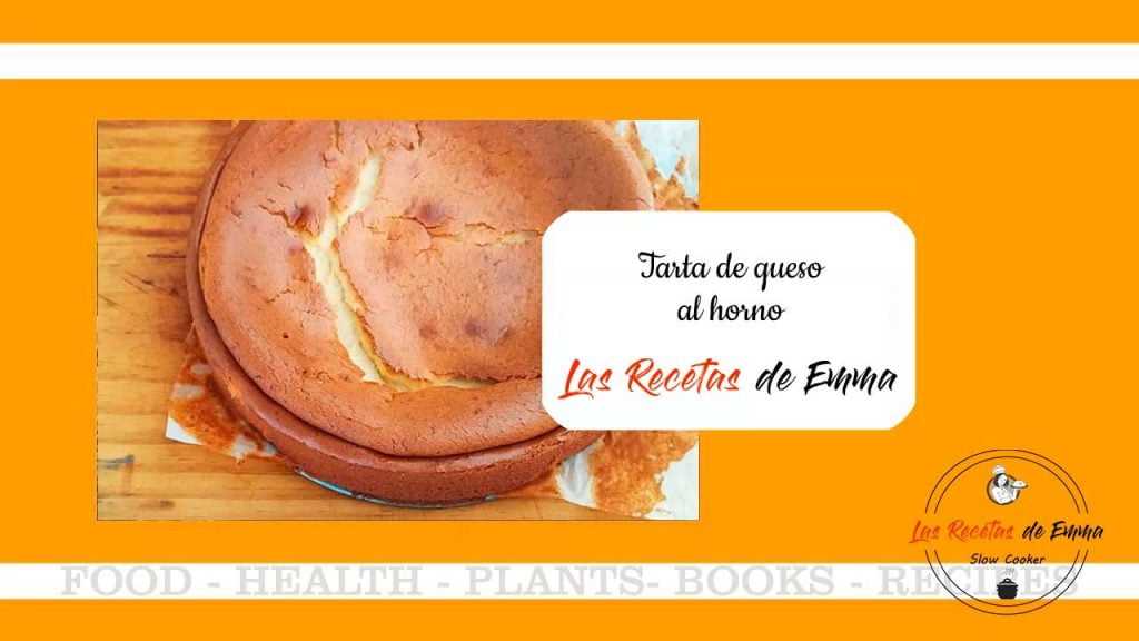 receta de TARTA DE QUESO AL HORNO