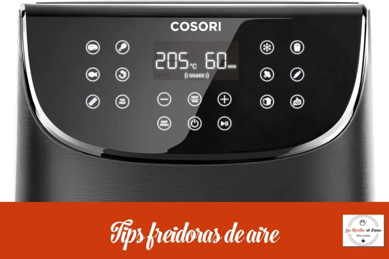Tips freidora de aire