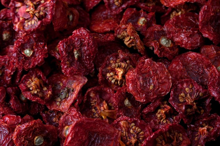 Como secar tomates para preparar Tomate en polvo